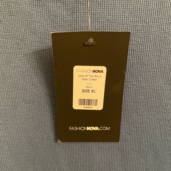 Fashionova One of the Boys Maxi Dress 1x - Picture 3 of 3